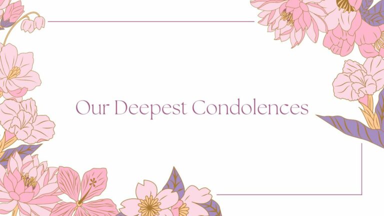 Sympathy Words To Convey Your Condolences Sympathy Words To Convey Your Condolences