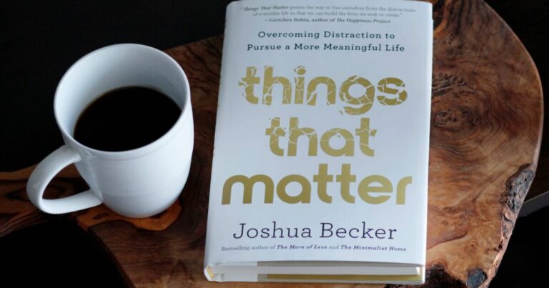 Celebrating One Year of Things That Matter Celebrating One Year of Things That Matter