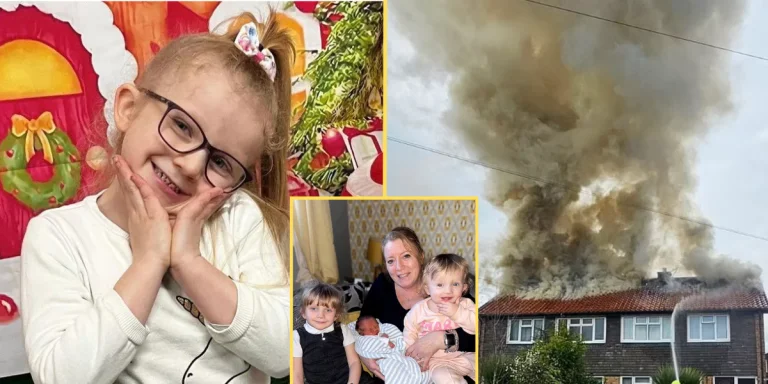 6-Year-Old Girl Runs Into Burning House To Save Her Family 6-Year-Old Girl Runs Into Burning House To Save Her Family